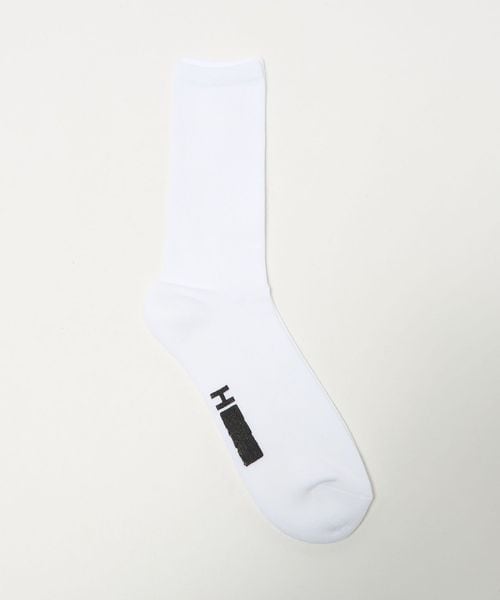 H BEAUTY&YOUTH/＜H＞スムース パイル レギュラーソックス/WHITE/ソックス / 靴下