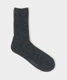 H BEAUTY&YOUTH/＜H＞96N ウール パイル クルーソックス/ソックス / 靴下