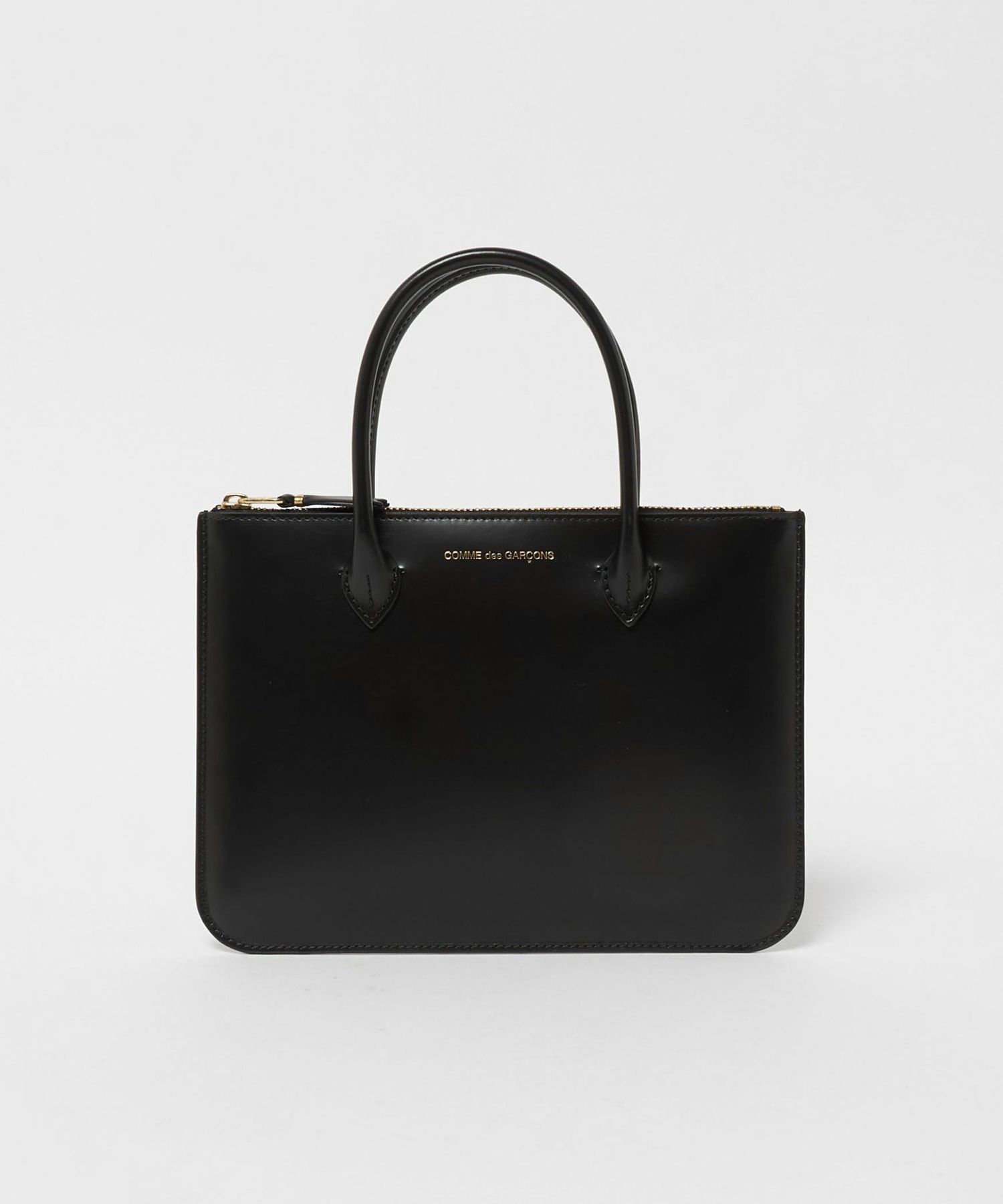 COMME des GARCONS Wallet＞ZIP LARGE POUCH WITH HANDLE/ポーチ