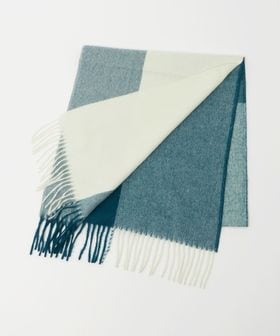 The Inoue Brothers/＜The Inoue Brothers＞ブラッシュド ブロック スカーフ マフラー/ストール / マフラー