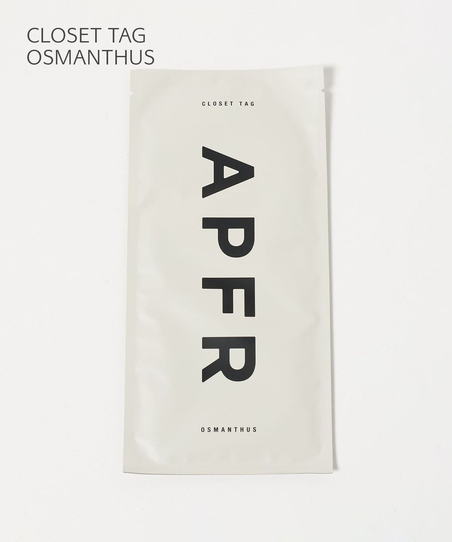 APFR＞CLOSET TAG OSMANTHUS エアーフレッシュナー