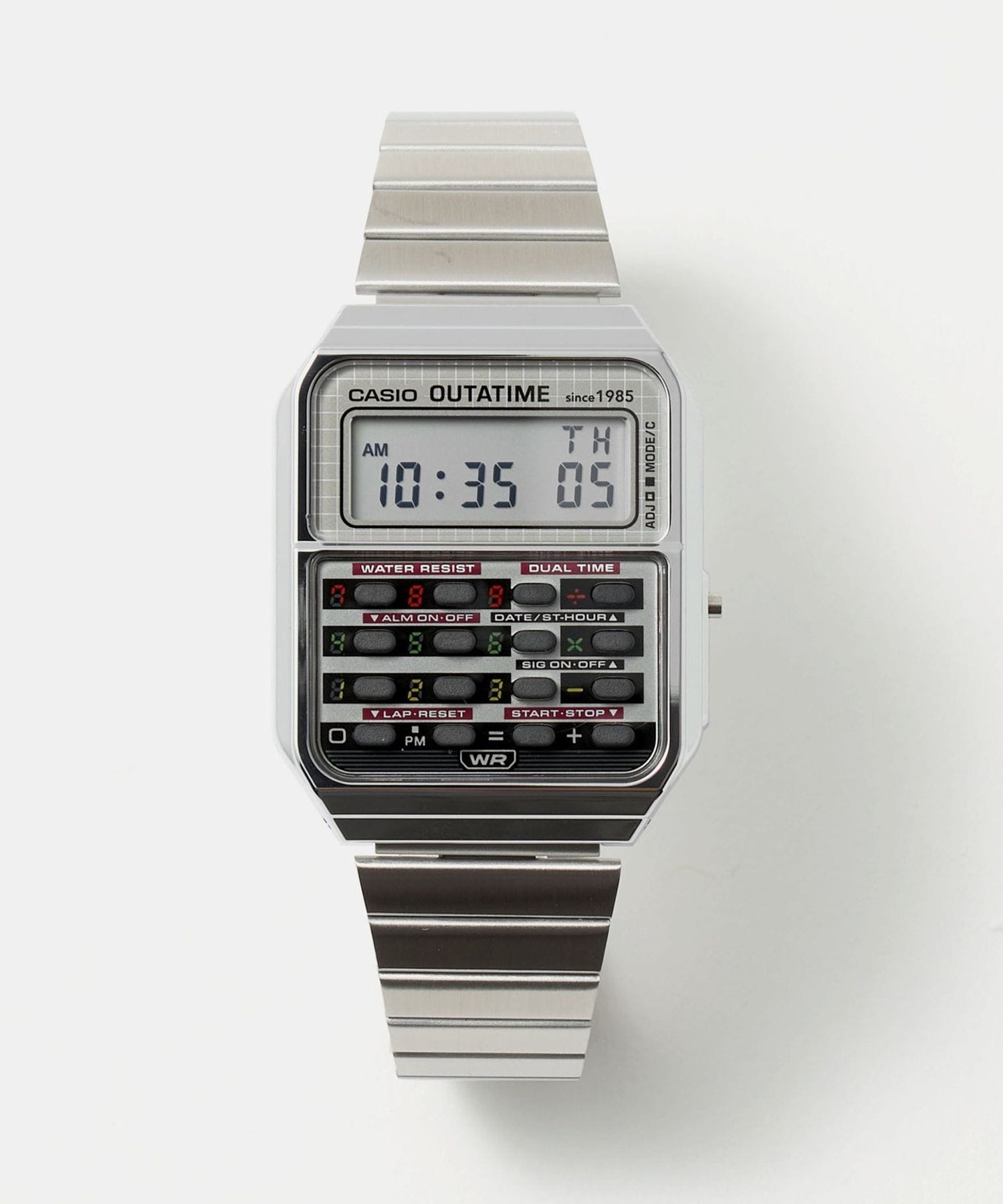 CASIO × BACK TO THE FUTURE＞CA―500WEBF―1AJR 腕時計