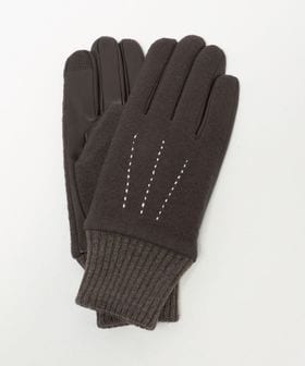 BEAUTY&YOUTH/コンビ ステッチ グローブ タッチスクリーン対応/グローブ / 手袋