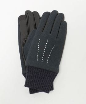 BEAUTY&YOUTH/コンビ ステッチ グローブ タッチスクリーン対応/グローブ / 手袋