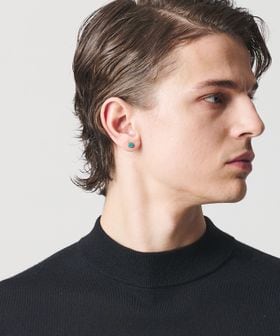 eoa/＜eoa＞ストーン スタッズ ピアス/ピアス（片耳用）