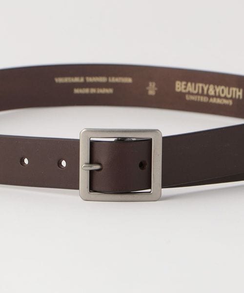 United Arrows LTD. 牛皮ベルト (DK Brn) 30inch United Arrows LTD. 牛皮ベルト (DK Brn) 30inch