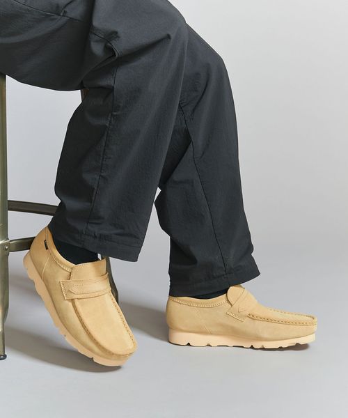 CLARKS＞ ワラローファー ゴアテックス/シューズ