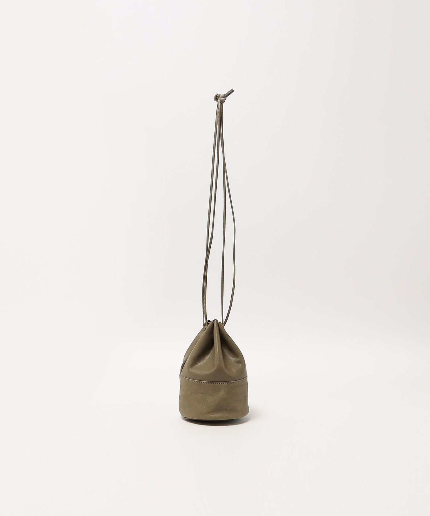 ＜ARTS&CRAFTS＞ ドロー ストリング ポーチ S VEGETABLE HORSE LEATHER DRAW STRINGS POUCH S ドロー
