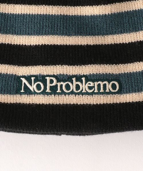【新品】 aries No Problemo NYPリバーシブルビーニー No Problemo＞ NYP リバーシブル ビーニー