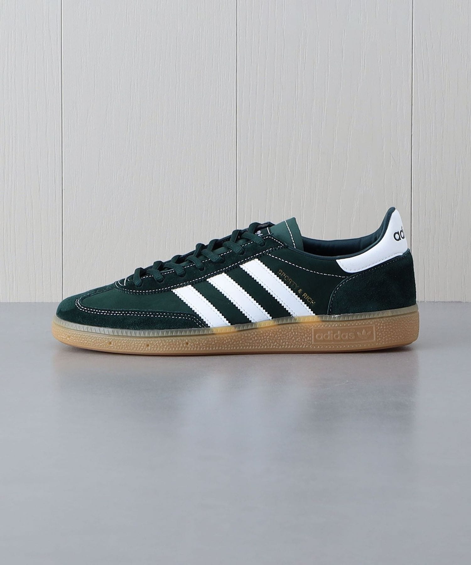 【adidas】Sporty & Rich × Handball Spezial スニーカー ロゴ SPORTY & RICH × adidas HANDBALL SPEZIAL 
