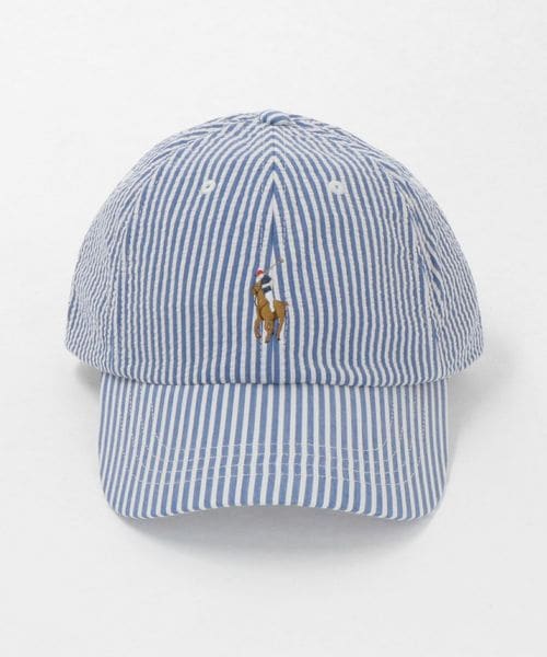 POLO RALPH LAUREN＞ シアサッカー キャップ