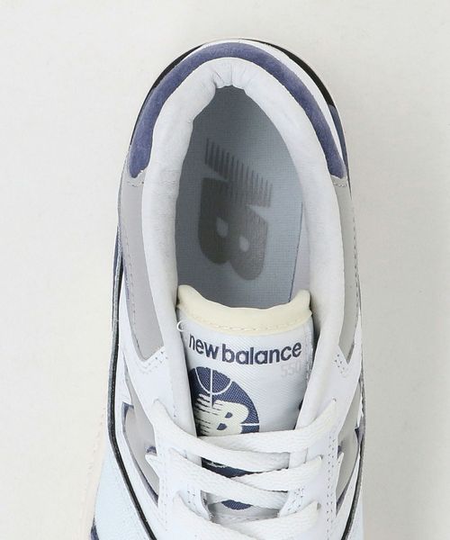 スニーカー New Balance BB550BWG New Balance ニューバランス スニーカー BB550BWG WHITE BLUE