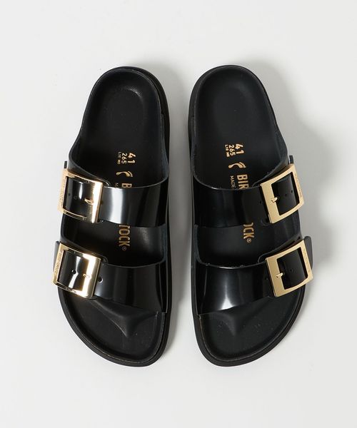 BIRKENSTOCK アリゾナドロップレットバックル　ブラック　37 BIRKENSTOCKの春夏コレクションより、エレガントなバックルを
