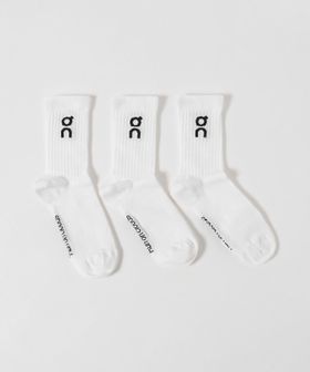 On/＜On＞ロゴ ソックス ハイ 3パック/ソックス / 靴下