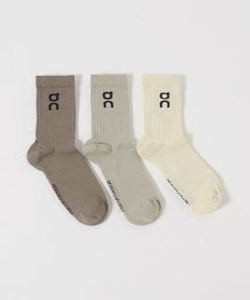 On/＜On＞ロゴ ソックス ハイ 3パック/ソックス / 靴下