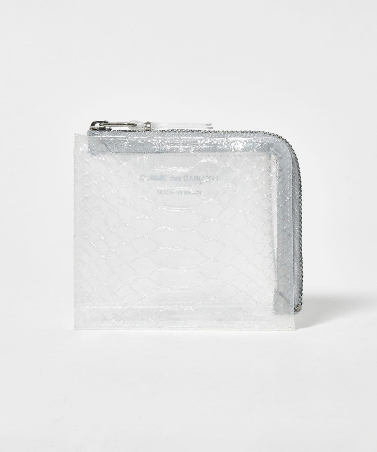 COMME des GARCONS Wallet＞SNAKE TRANSPARENT L ZIP WALLET/ウォレット