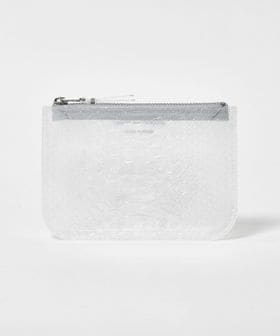 COMME des GARCONS Wallet/＜COMME des GARCONS Wallet＞SNAKE TRANSPARENT ZIP POUCH SMALL/ポーチ/ポーチ