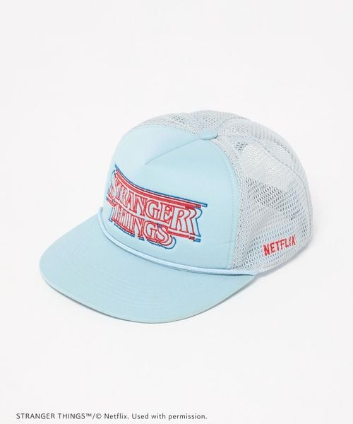 STRANGER THINGS/【別注】＜STRANGER THINGS＞メッシュ キャップ/キャップ