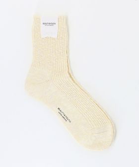 BEAUTY&YOUTH/ビッグ スラブ  クウォータ― ソックス/ソックス / 靴下