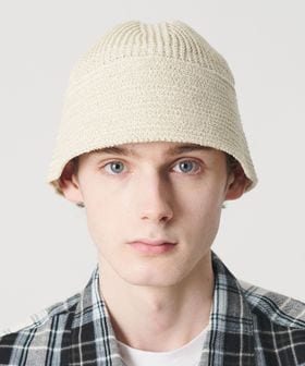 Racal/【別注】＜Racal＞リネン ニット セーラー ハット/ハット