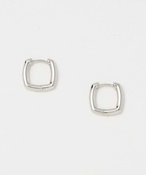 TOMWOOD/＜TOMWOOD＞フレーム フープス スモール シルバー/ピアス（両耳用）
