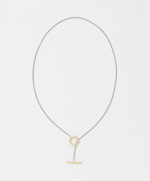 TOMWOOD/＜TOMWOOD＞フレーム ペンダント デュオ/ネックレス