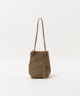 LA UNIQA/＜LA UNIQA＞スエード 巾着 バッグ/ハンドバッグ / クラッチバッグ