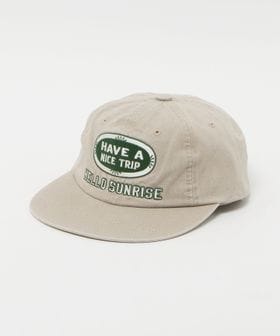 HELLO SUNRISE/＜HELLO SUNRISE＞HAVE A NICE TRIP オーバル ロゴ キャップ/キャップ