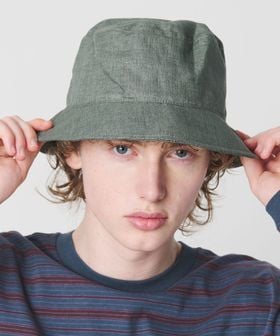 GRILLO/＜GRILLO＞リネン バケット ハット/ハット