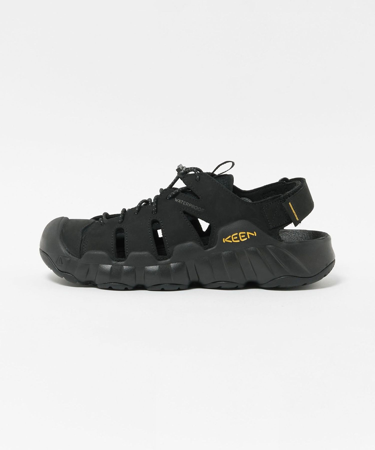 KEEN＞メンズ ハイパーポート フィッシャーマン レザー サンダル