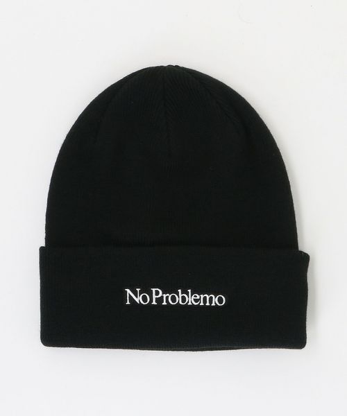 No Problemo/＜No Problemo＞ロゴ ビーニー/ニットキャップ