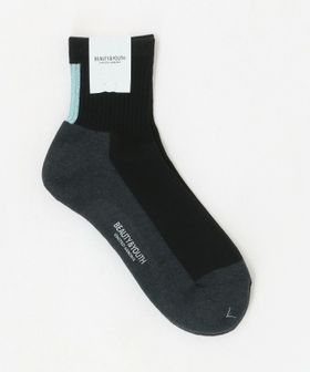 BEAUTY&YOUTH/バック ライン クォーター ソックス/ソックス / 靴下