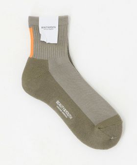 BEAUTY&YOUTH/バック ライン クォーター ソックス/ソックス / 靴下