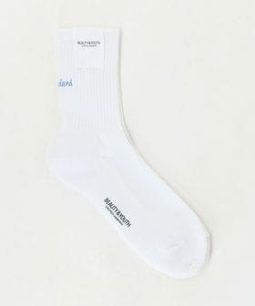 BEAUTY&YOUTH/フリーダム スタンダード エンブロイダリー ロゴ クォーター ソックス/ソックス / 靴下