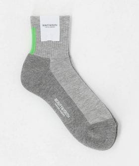 BEAUTY&YOUTH/バック ライン クォーター ソックス/ソックス / 靴下