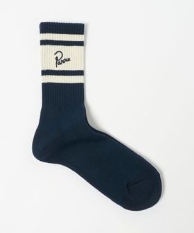 by Parra/＜Parra＞シグネチャー ストライプド クルー ソックス/ソックス / 靴下