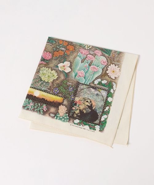 BEAUTY&YOUTH/＜Printed Image＞デザート フラワー バンダナ/ハンカチ / バンダナ