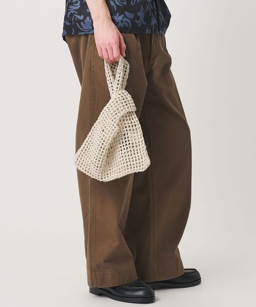 BEAUTY&YOUTH/＜MacMahon Knitting Mills＞メッシュ トート バッグ ミディアム/トートバッグ