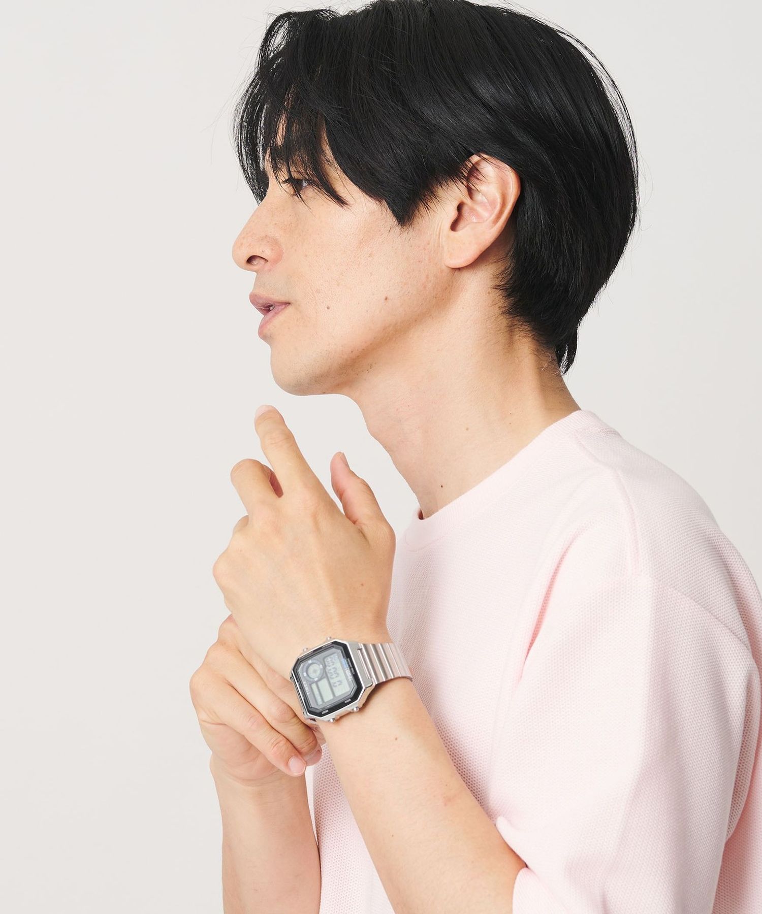 TIMEX＞メイン ストリート デジタル 腕時計