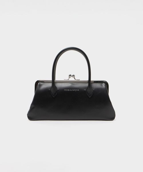 COMME des GARCONS Wallet/＜COMME des GARCONS Wallet＞LARGE WALLET WITH CLASP HANDLES BLACK/ウォレット/財布
