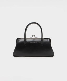 COMME des GARCONS Wallet/＜COMME des GARCONS Wallet＞LARGE WALLET WITH CLASP HANDLES BLACK/ウォレット/財布 