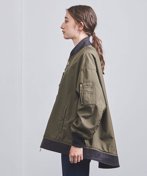 送料無料・名入れ彫刻 the reracs リラクス ジャケット jacket olive