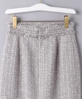 UNITED ARROWS＞CHAUMES ツイード タイトスカート B