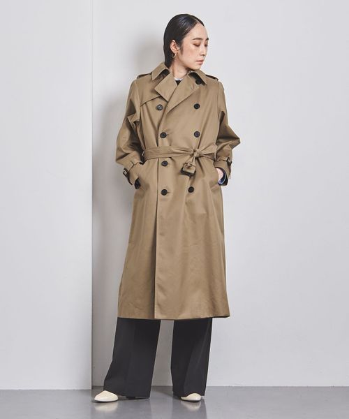 HYKE> Regular trench coat