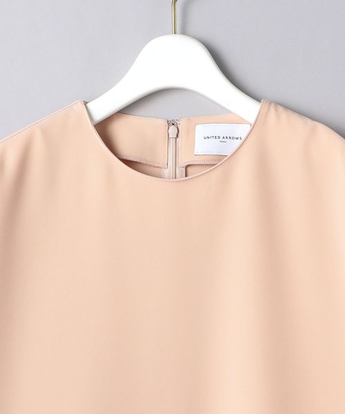 WEB限定】<UNITED ARROWS>P クルーネック ブラウス W WEB限定】<UNITED ARROWS>P クルーネック ブラウス W