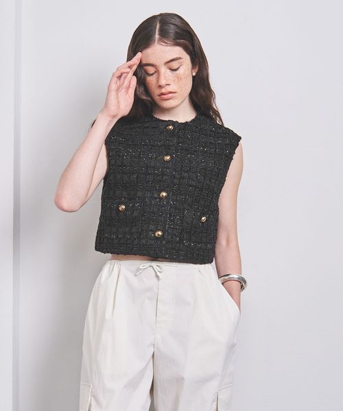 MALHIA KENT ツイードベスト 