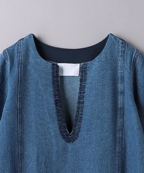 ★★Merlette 'CHARME' デニムAラインワンピース 送料・関税込み Merlette 'CHARME' デニムAラインワンピース 送料・関税込み