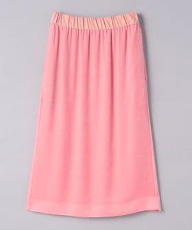 CURRENTAGE/＜CURRENTAGE＞ベルベット スリット スカート/その他スカート