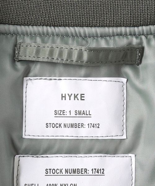 HYKE>TYPE MA-1 ジャケット