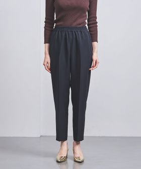 ポリエステル ツイル テーパード パンツ